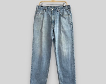 Vintage 90s Levis 550 Blue Jeans, Levis Relaxed Fit, Levis Men