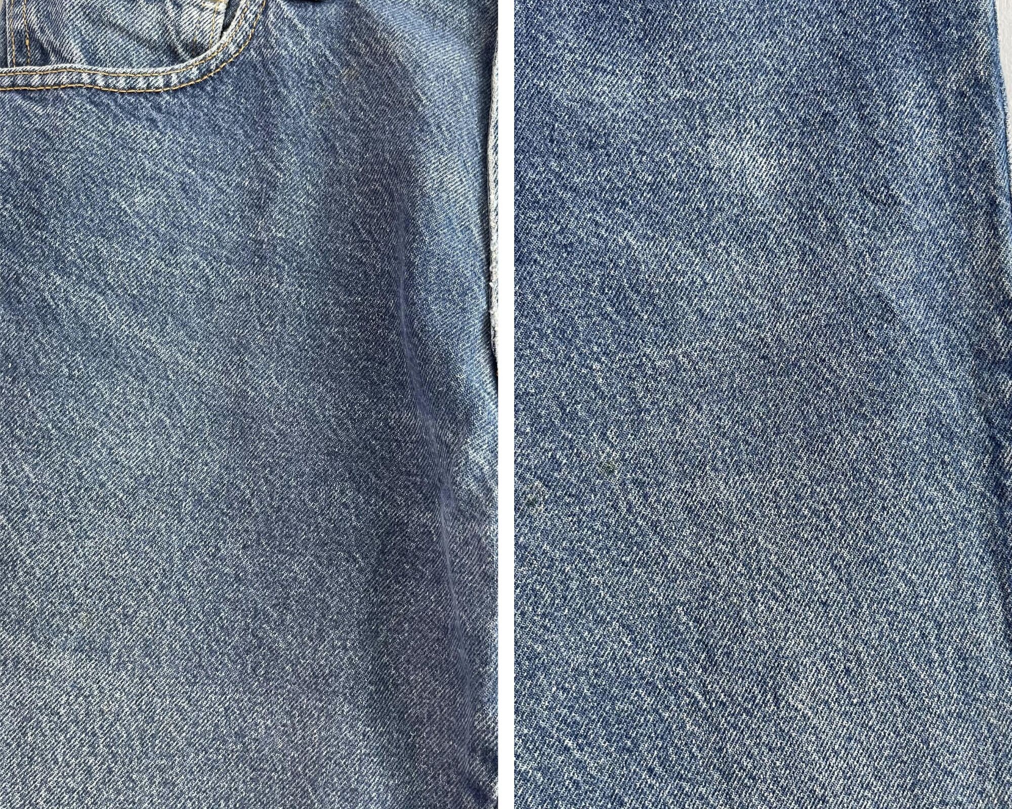 W33 L30 Vintage Levis 517 Dirty Jeans Levis Boot Cut Wide Leg