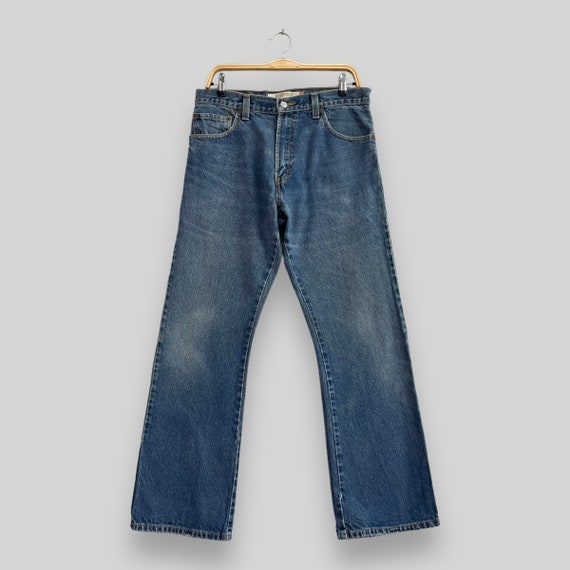 W33 L30 Vintage Levis 517 Dirty Jeans Levis Boot Cut Wide Leg 
