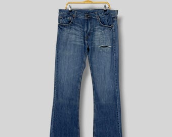 LEVI STRAUSS 507 04 Vintage Men W36 L32 Jeans Denim Pants Trousers