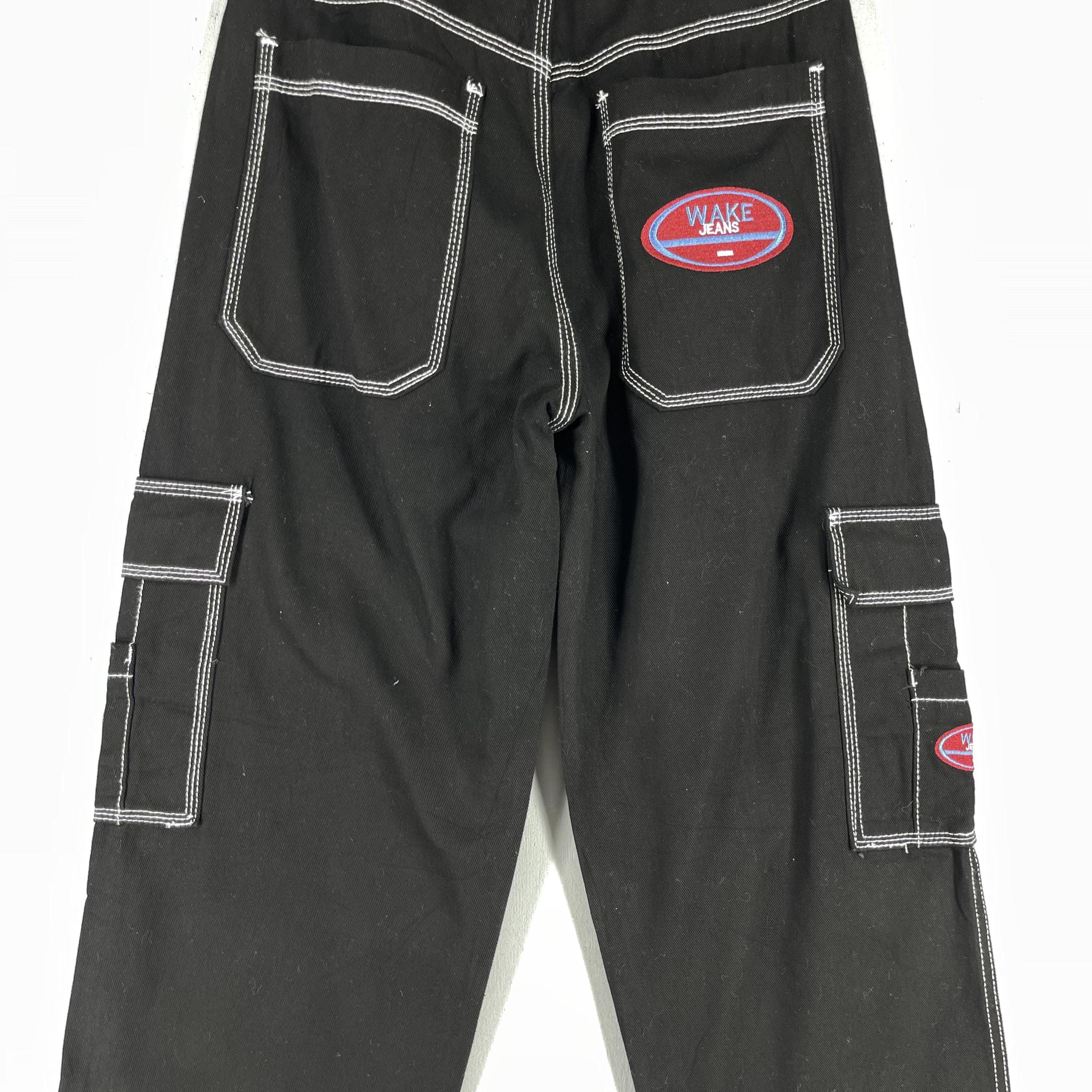 W26 L32 Vintage Wake Jeans Women Cargo Pant Wake Jeans Small Waist 