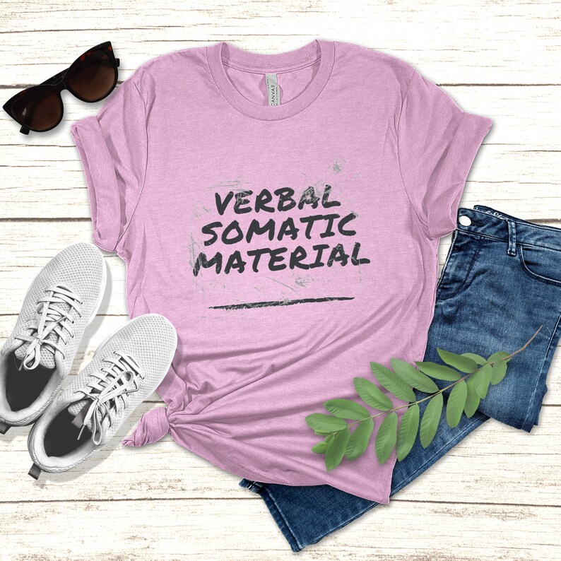 D&D Spell Components Shit Verbal Somatic Material Tshirt Dungeons and
