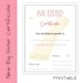 Printable Big Sister Certificate, Promoted to Big Sister Instant ...