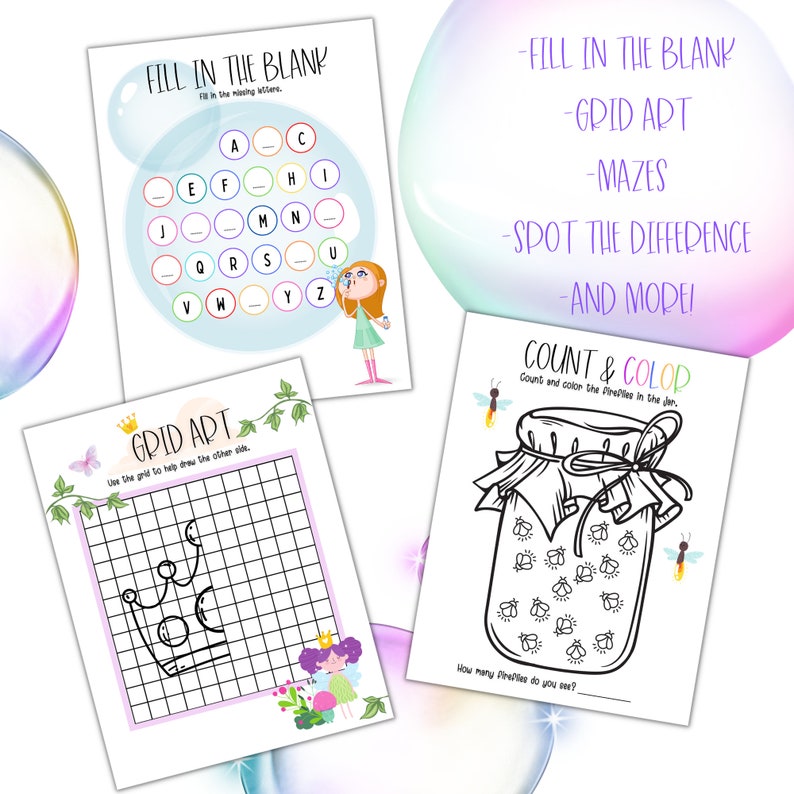 Big Sister Activity Pages, Printable Coloring and Activity Pages for A ...