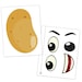 Printable Food Assembly Kit, Potato Head Cut and Create, Printable ...