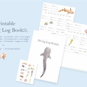 Printable Dive Log Book