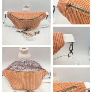 Corduroy fanny pack Trendy and practical accessory image 9