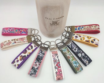 Cotton strap key ring