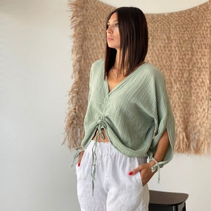 Blouse for women, Natural blouse, ecofriendly blouse, boho blouse, vintage blouse, shirt for women, daily clothing