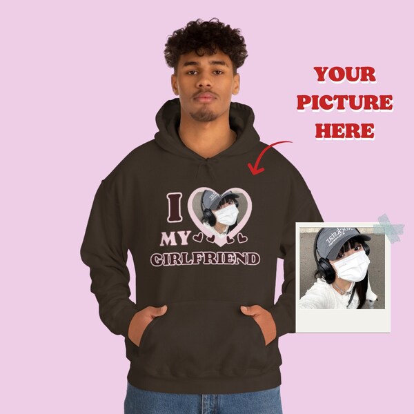 I Love My Gf Hoodie Custom Etsy