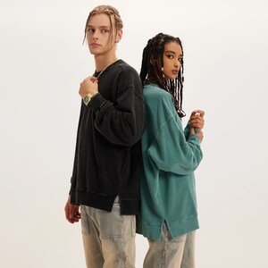 Sweatshirt without bottom band new arrivals