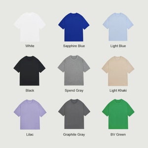 High Quality Streetwear Unisex Boxy T-Shirt Summer Oversized T-Shirt Casual & Comfortable Tees T-shirt for Gym Quality Blank Tee image 2