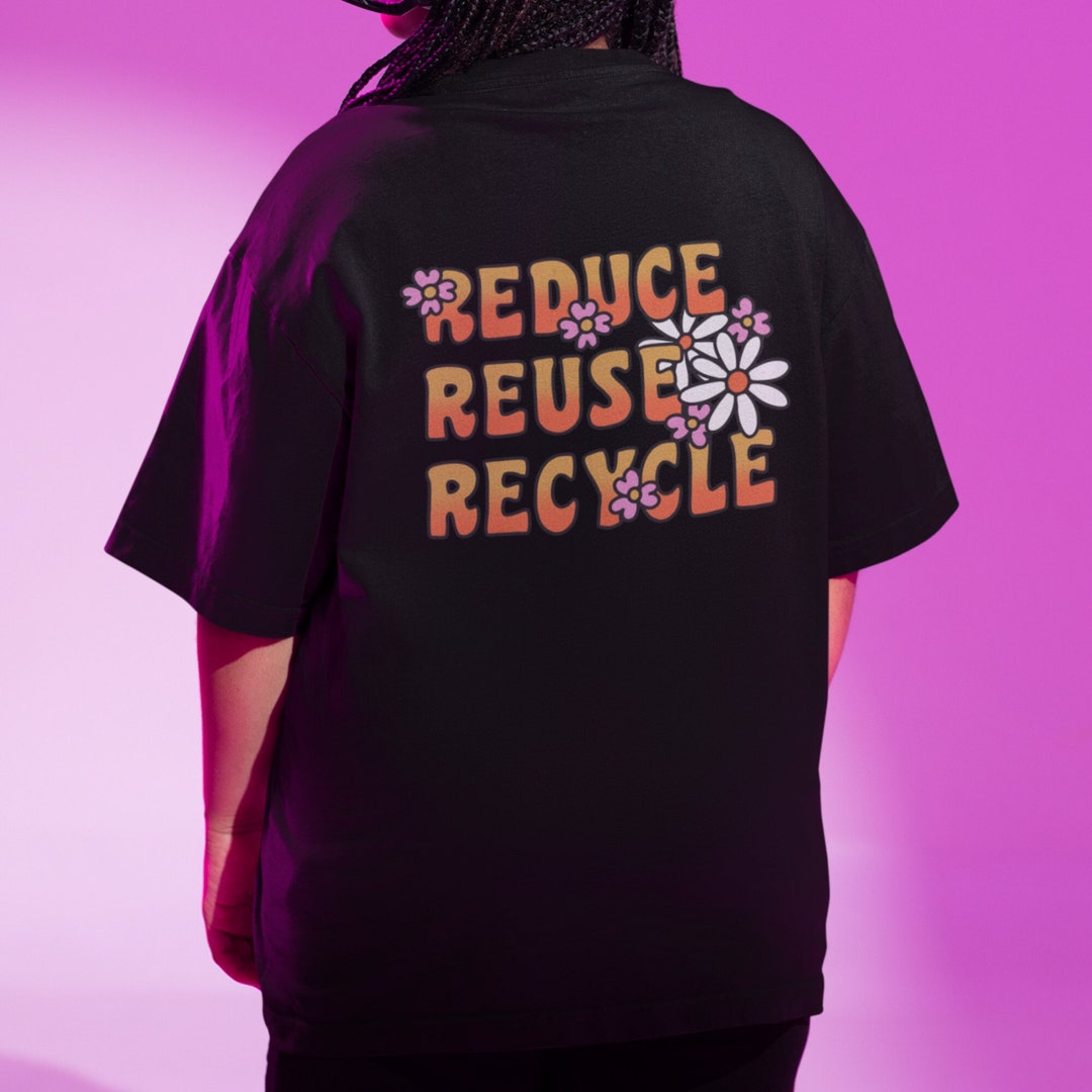 Y2k Unisex reduce Reuse Recycle Tshirt Etsy
