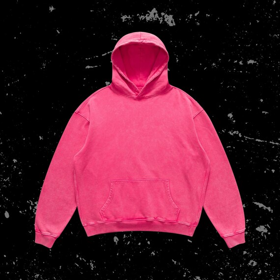 Faded sales pink hoodie