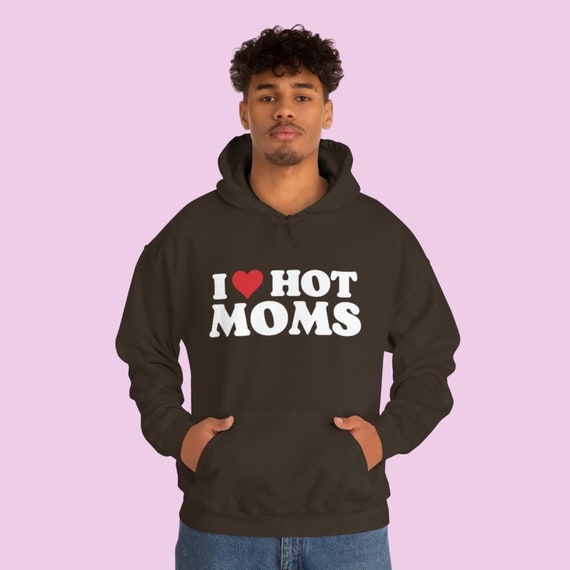 I heart hot moms sweatshirt hotsell