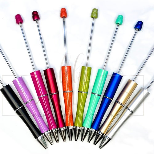 Beadable Pens DIY Beaded Pen Etsy