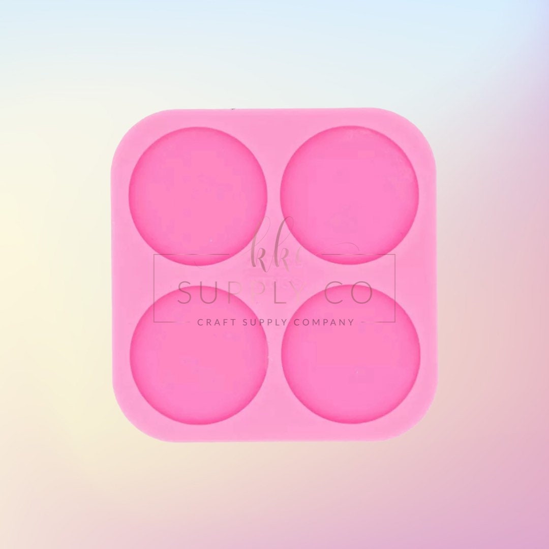 Circle Resin Mold Phone Grip Mold Small and Large Circle Etsy