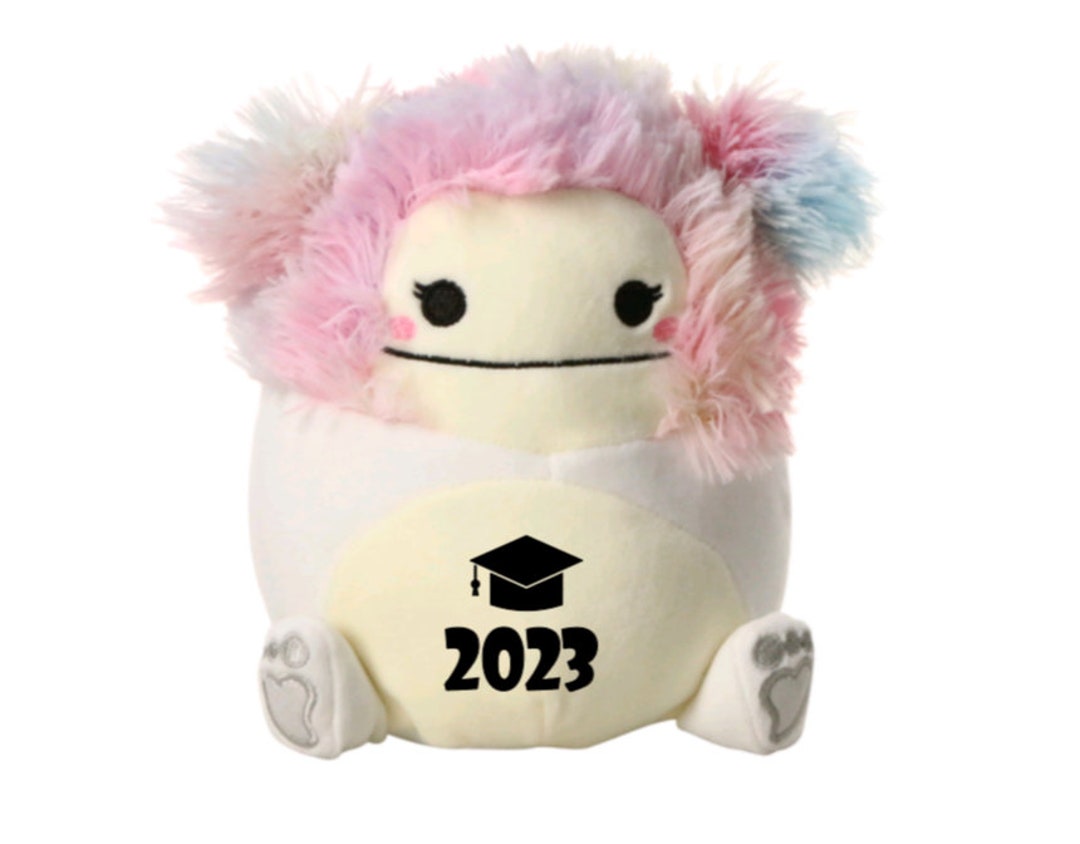 Graduation Squishmallows Zaylee the Pink Bigfoot Squishmallow Etsy