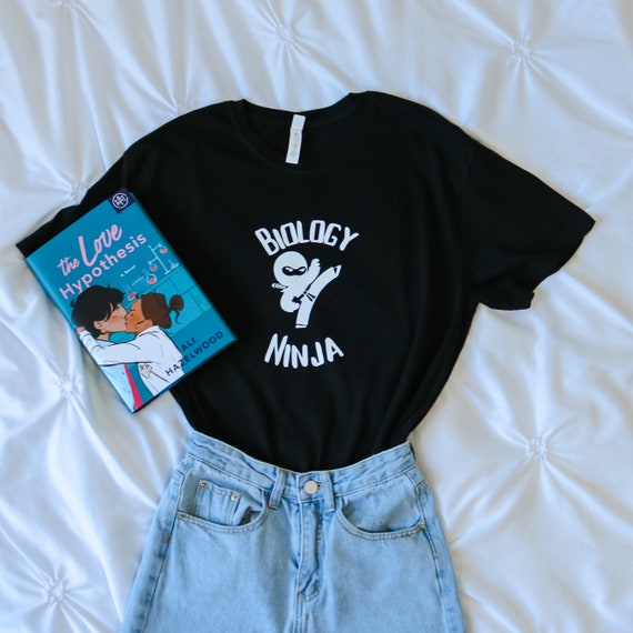 Biology Ninja Shirt the Love Hypothesis by Ali Hazelwood Etsy