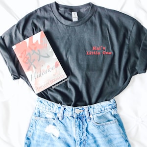 Kai’s Little One Shirt | Devil’s Night by Penelope Douglas inspired shirt | Bookish Embroidered Shirt | Book Lover Gift | Bookish Shirt