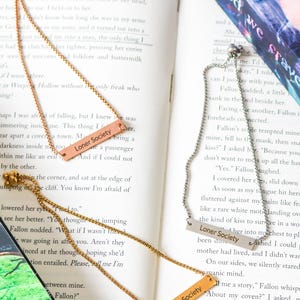 Loner Society Bracelet | Hollow Boys Series Monty Jay Officially Licensed Merch, Bookish Jewelry