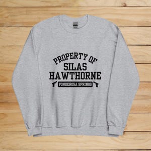 Silas Hawthorne-tröja, officiellt licensierad Hollow Boys-seriemerchandise, Monty Jay, boklig tröja, The Oath We Give