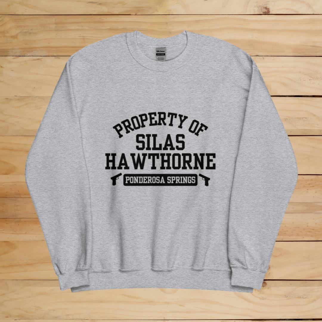 Property of Silas Hawthorne Sweatshirt, Officially Licensed Hollow Boys Series Merch, Monty Jay, Bookish Sweatshirt, The Oath We Give