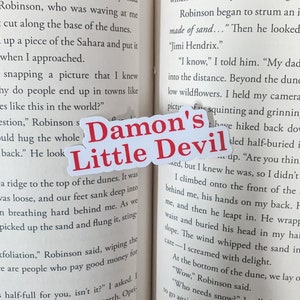 Damon&#39;s Little Devil Sticker | Devil’s Night Series by Penelope Douglas Merch