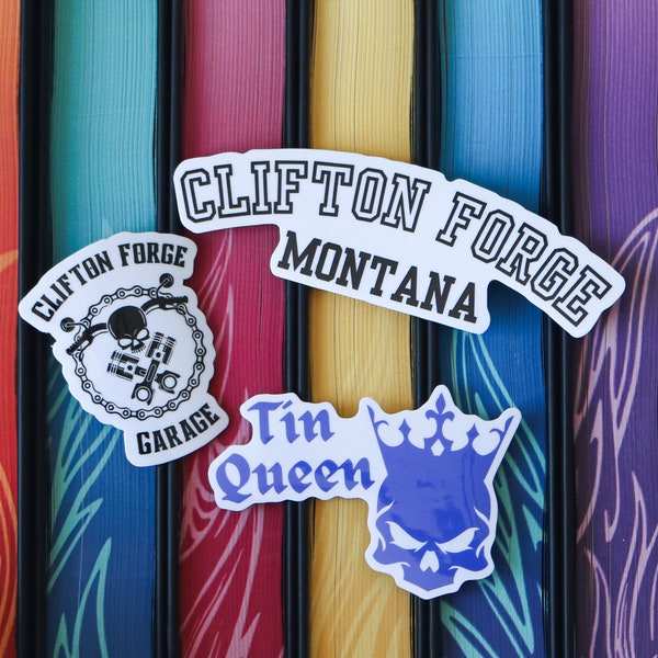 Clifton Forge Series Sticker | Devney Perry Officially Licensed | Bookish Sticker | Book Lover Gift | Bookish Merch | Kindle Sticker