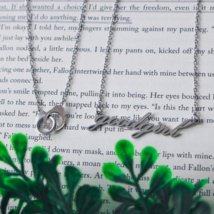Good Girl & Handcuffs Necklace | Bookish Gifts | Bookish Jewelry | Romance Reader | Book Lover Gift | Dark Romance Reader | Smut Reader