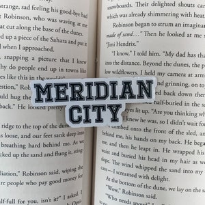 Meridian City Sticker | Penelope Douglas | Devils Night Series Merch | Dark Romance