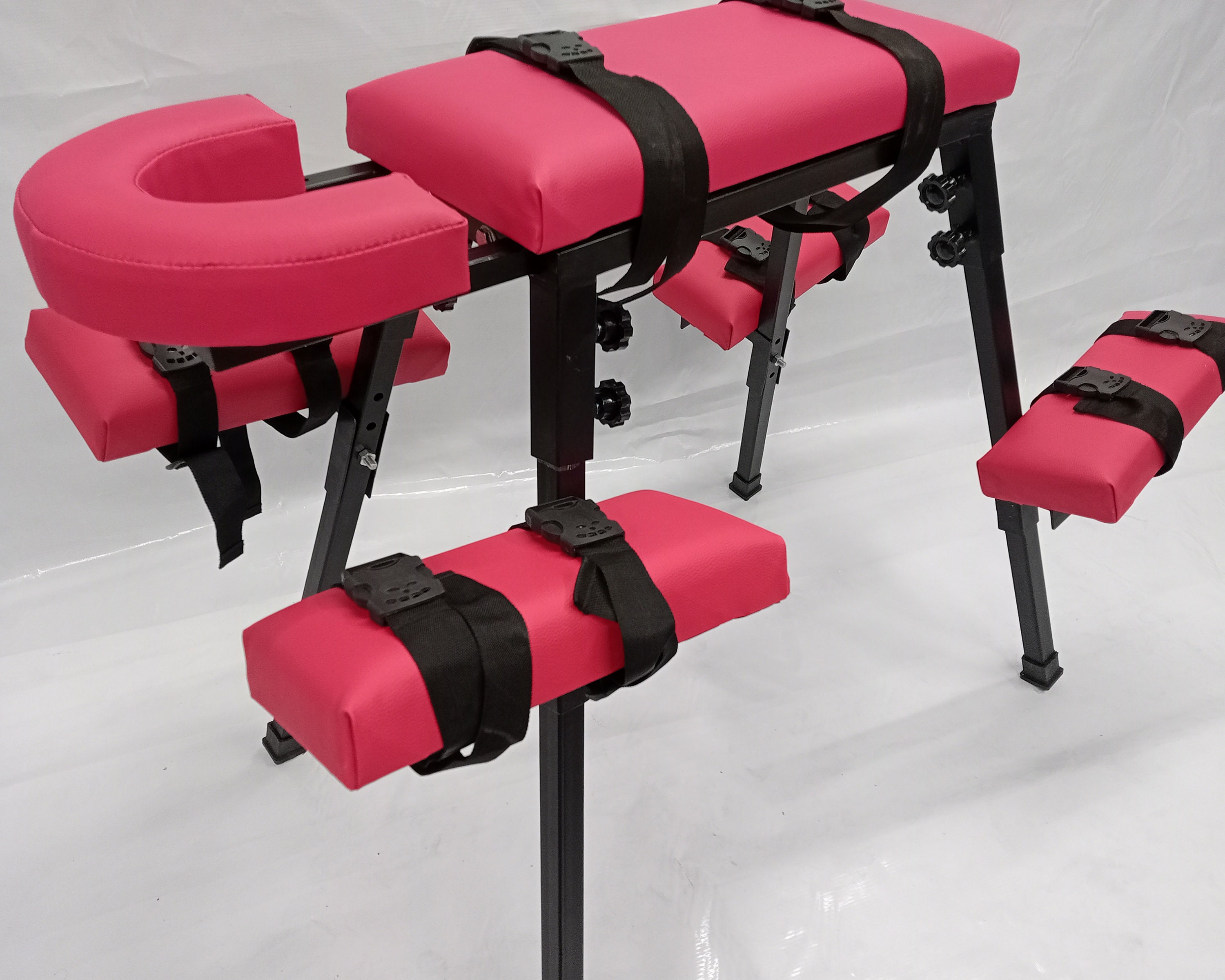 Spanking Bench Sex Bench BDSM Pink Color Bench Playroom BDSM