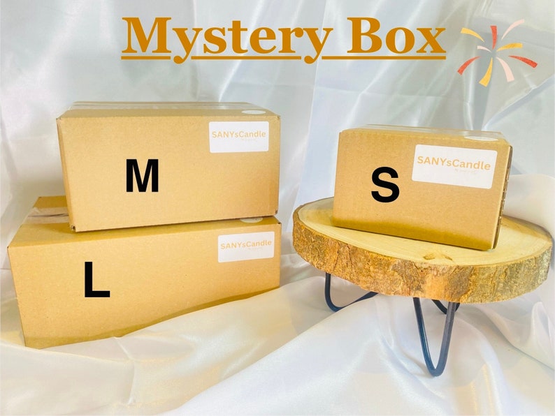 Mystery Box, Überraschungsbox, Handmade, Naturwachskerzen, dekorative Keramik, Schmuck, B Ware Bild 1