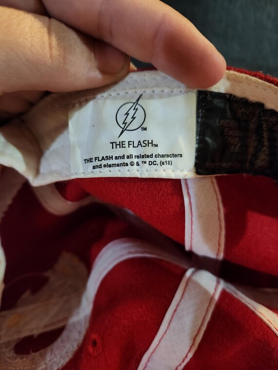 B* DC Comics The Flash Wool Adjustable Embroidere… - image 7