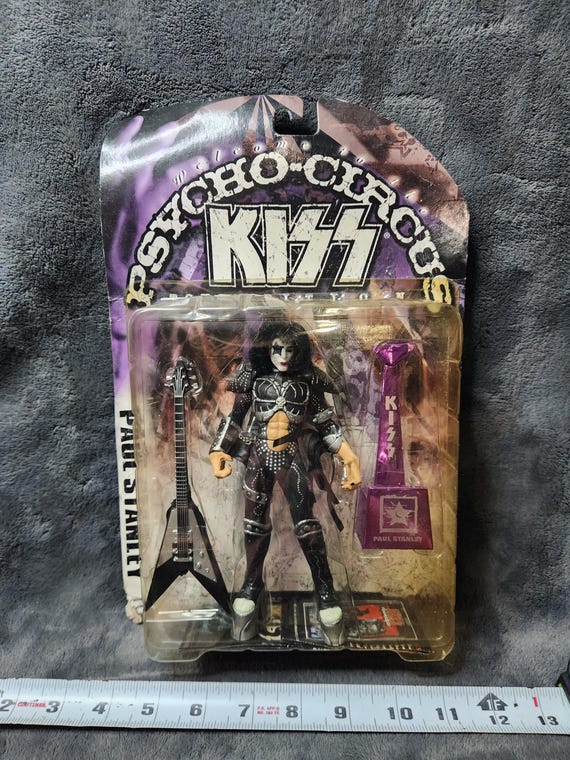 J* 新品 NOS 1998 KISS サイコサーカス アクションフィギュア ツアー