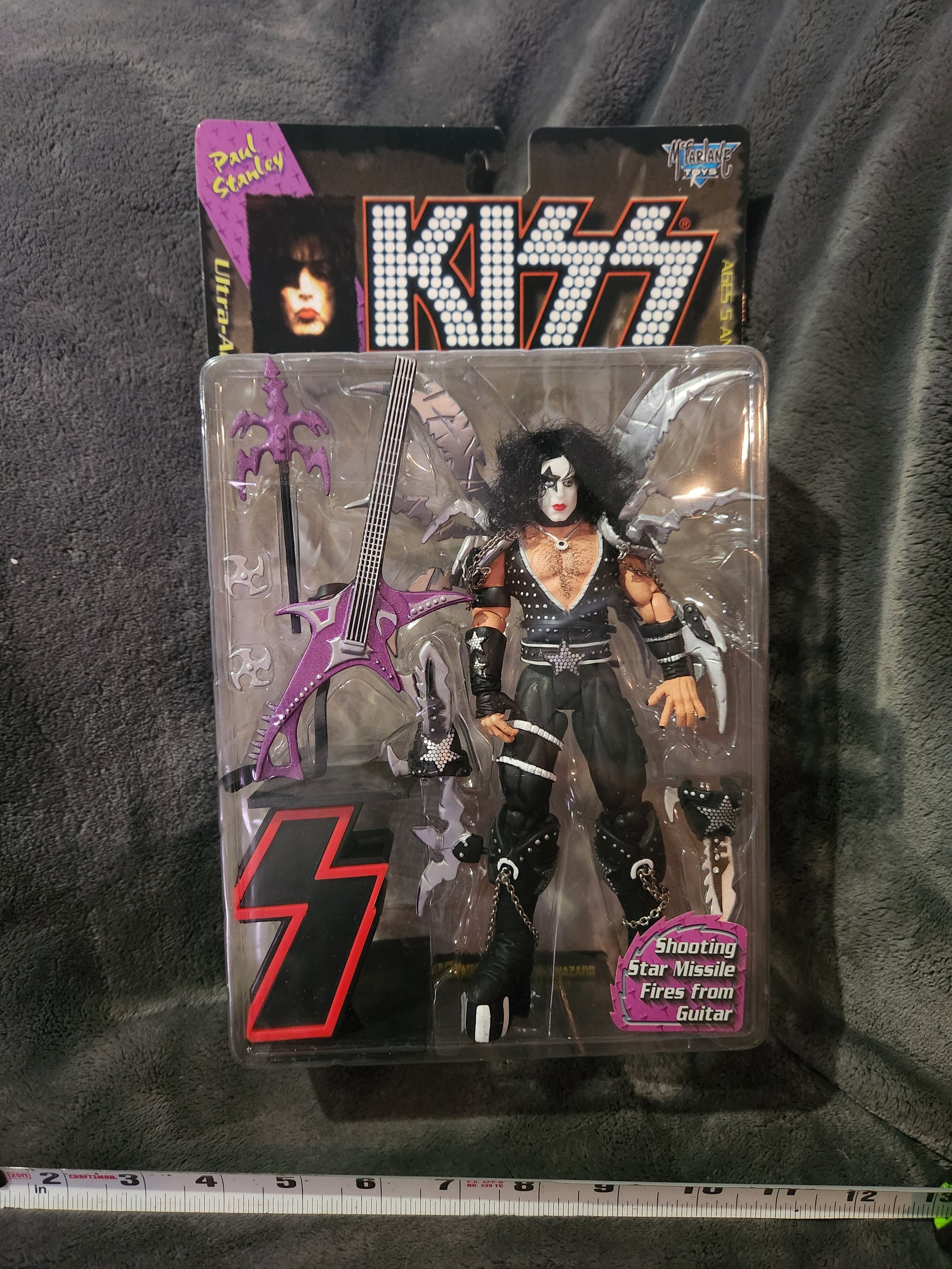 J* NEW NOS Paul Stanley Ultra Action Figure Mcfarlane 1997 - Etsy