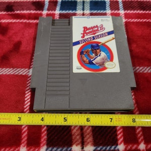Vintage WORKING 1989 Bases loaded 2 NES Nintendo Entertainment System cartridge