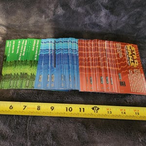 J* Vintage 1997 Star Wars-breedbeeldfilmkaarten het complete verhaal Star Wars-trilogiekaarten 1-72