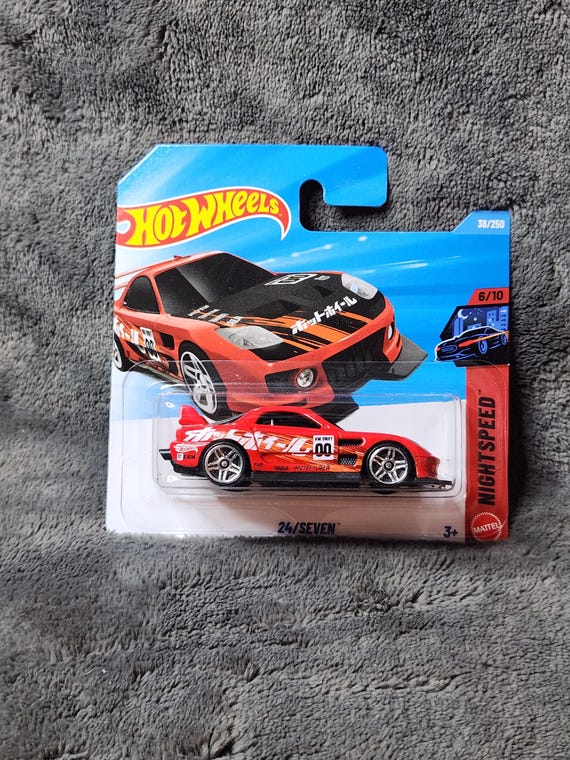 M* 2025 Mattel Hotwheels Red 24/seven HW Nightspeed Series 6/10 38