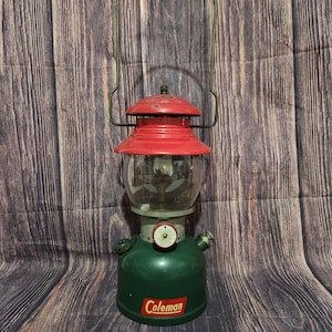D** Vintage RARE 1951 Coleman 200A Single Mantle Christmas Holiday
