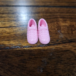 A** Vintage 1960s MATTEL Barbie shoes workout shoes