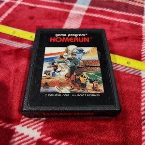 Vintage WORKING 1982 Homerun Atari 2600 game cartridge