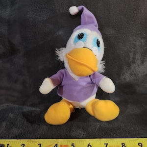 J* Vintage 9&quot; Scrooge McDuck Disney Mickey&#39;s Christmas Carol Plush Stuffed Animal