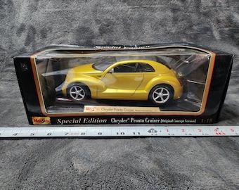 NOS Maisto 1:18 Scale Diecast Chrysler Pronto Cruiser Gold - Etsy