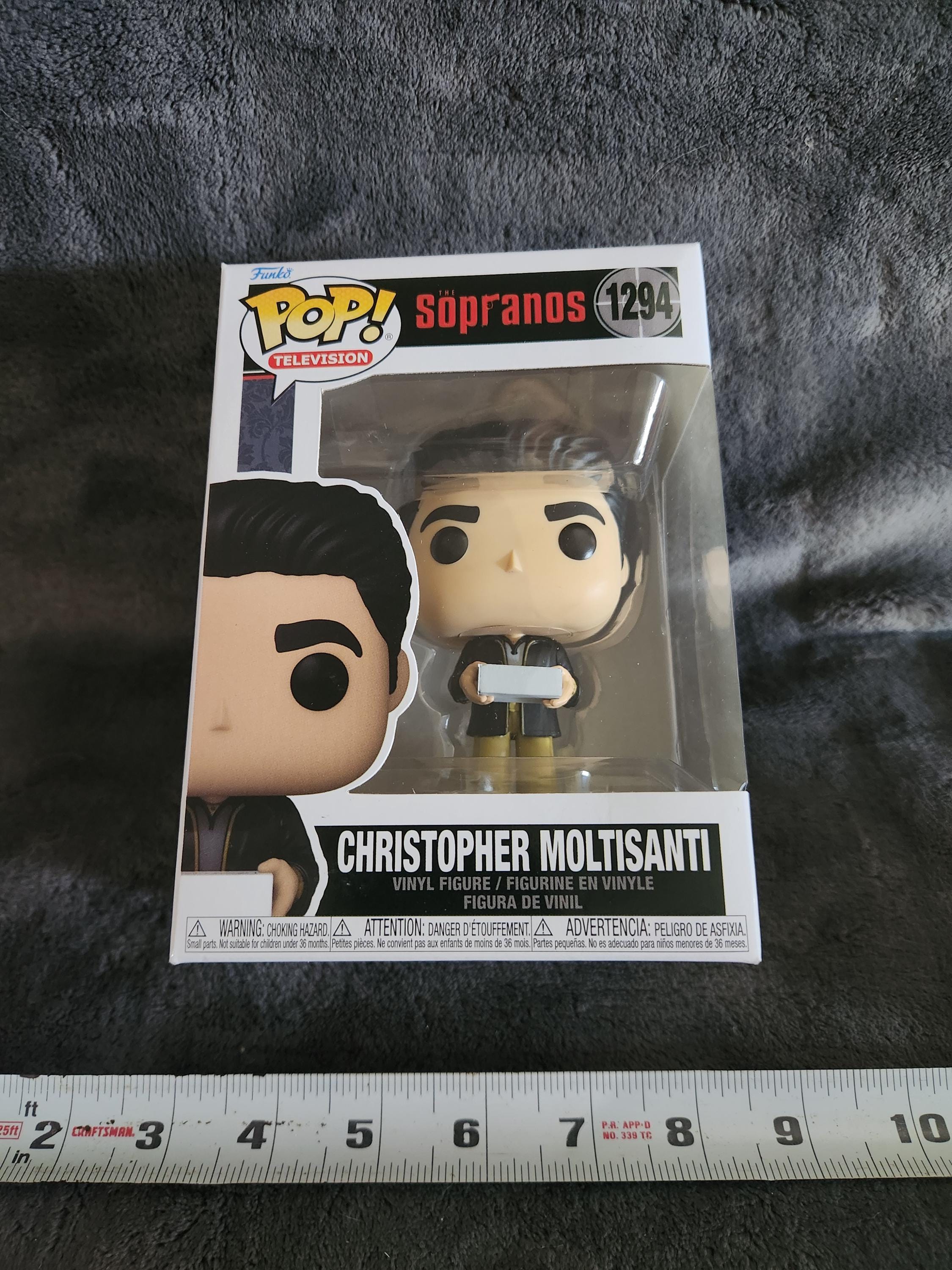 New Funko Pop Television! Sopranos Christopher Moltisanti #1294 Vinyl  Figurine - Etsy Israel, image size:2250x3000