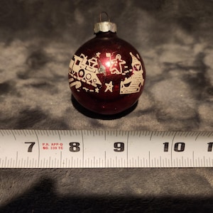 Vintage  Mercury Glass Xmas Ornament Christmas Toy design
