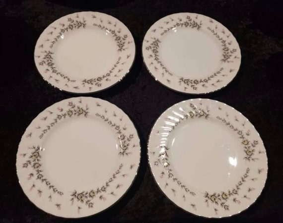 Vintage Set of 4 Style House Fine China Picardy Made in Japan - Etsy