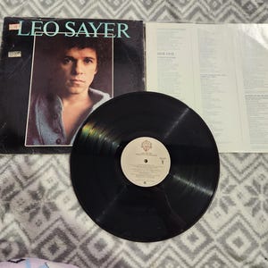 J* vintage 1978 Leo Sayer LP éponyme disque vinyle