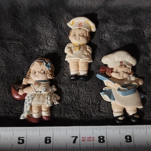 Vintage 1990 Campbell’s Collector’s Series Souper Kids Magnets set of three