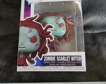 New Funko Pop Marvel! What If Zombie Scarlet Witch #943 Vinyl